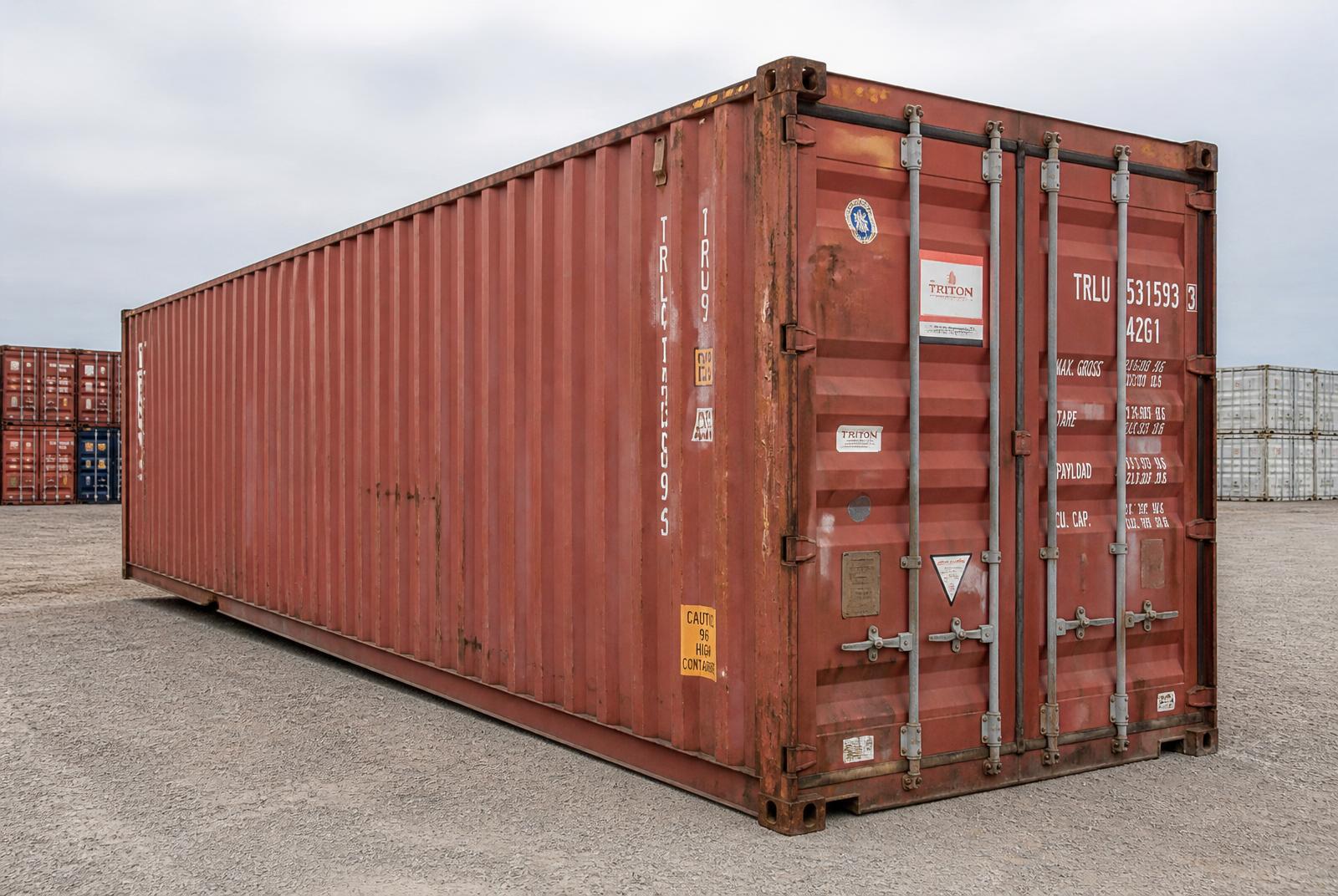 40' Used Wind & Water Tight